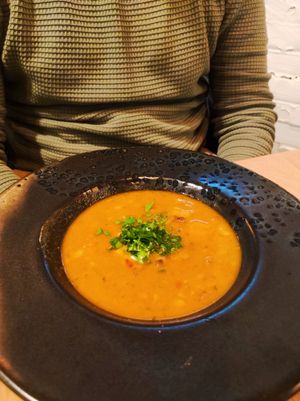 Sopa at Vegan Garden Budapest in Budapest