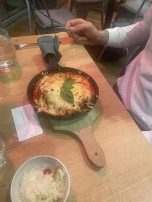 Vegan lasagna   at Vegan Garden Budapest in Budapest