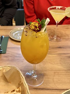 Lemonade passion fruit   at Vegan Garden Budapest in Budapest