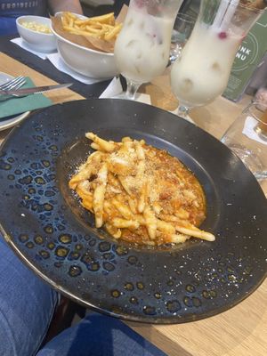 Pasta  at Vegan Garden Budapest in Budapest