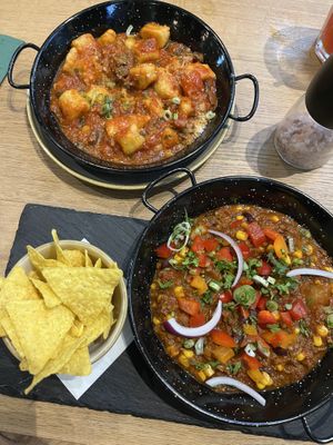 Gnocchi and chilli sin carne   at Vegan Garden Budapest in Budapest