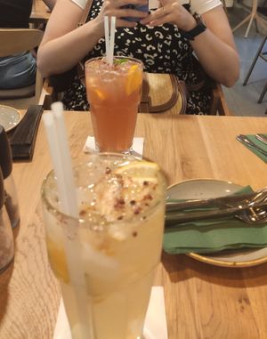 Best lemonade so far at Vegan Garden Budapest in Budapest