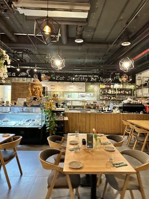 Great atmosphere   at Vegan Garden Budapest in Budapest