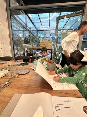 Indoor & outdoor seating   at Vegan Garden Budapest in Budapest