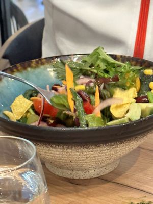 Salad  at Vegan Garden Budapest in Budapest