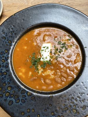Goulash Soup  at Vegan Garden Budapest in Budapest