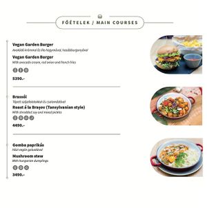  at Vegan Garden Budapest in Budapest