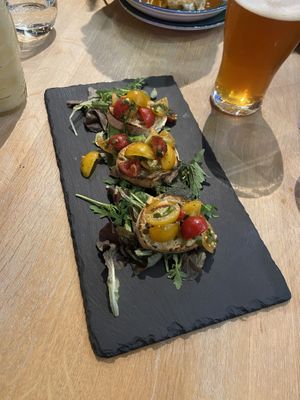 Bruschetta   at Vegan Garden Budapest in Budapest