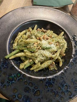 Pesto pasta   at Vegan Garden Budapest in Budapest