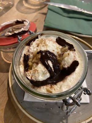 Hungarian dessert   at Vegan Garden Budapest in Budapest