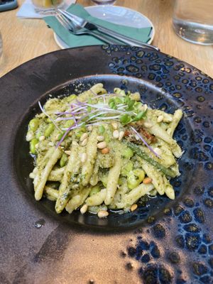 Pesto pasta   at Vegan Garden Budapest in Budapest