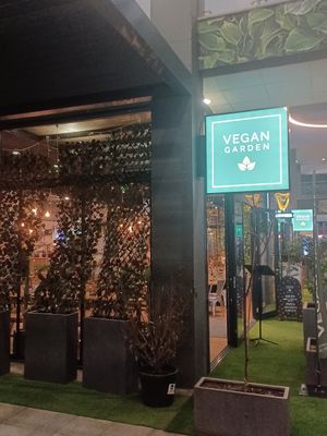 Entrance at Vegan Garden Budapest in Budapest