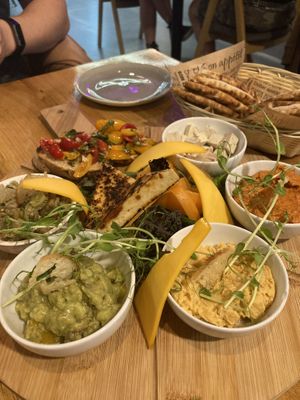 Tapas starter for 2  at Vegan Garden Budapest in Budapest