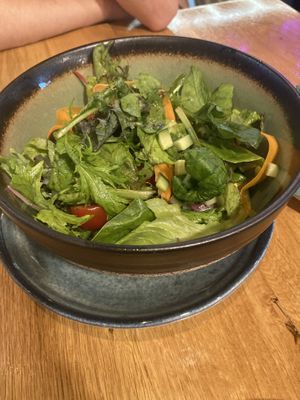 Mixed side salad  at Vegan Garden Budapest in Budapest