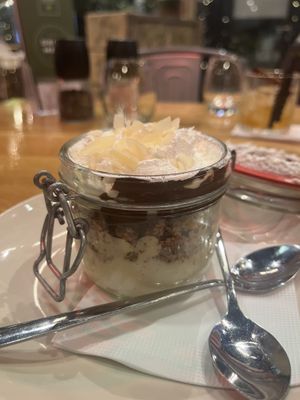 Hungarian trifle  at Vegan Garden Budapest in Budapest