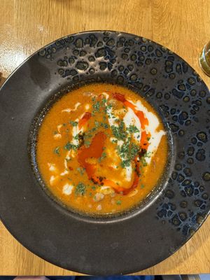 Bean goulash yumiiii   at Vegan Garden Budapest in Budapest