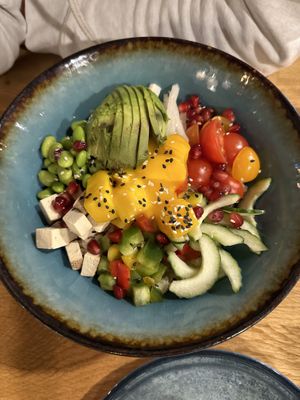 Bowl 7/10 (not that much sauce)  at Vegan Garden Budapest in Budapest