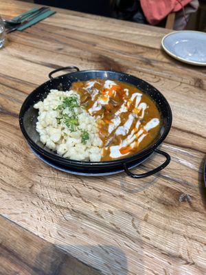 Dumplings  at Vegan Garden Budapest in Budapest