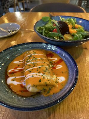 Hortobagy pancake  at Vegan Garden Budapest in Budapest