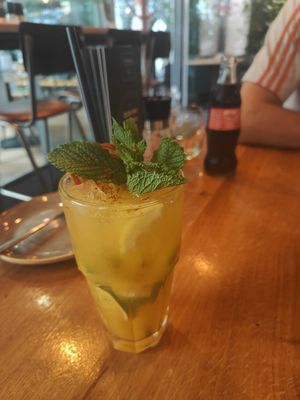 Small lemonade at Vegan Garden Budapest in Budapest