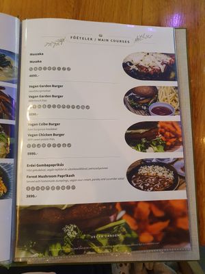  at Vegan Garden Budapest in Budapest