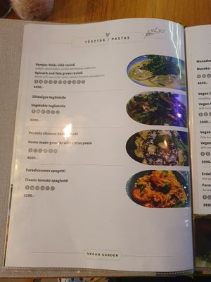  at Vegan Garden Budapest in Budapest