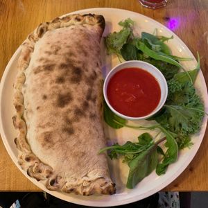 Calzone 3.890 Ft at Vegan Garden Budapest in Budapest
