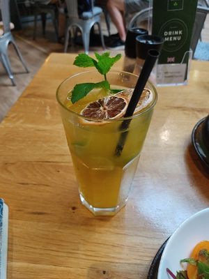 lemonade! at Vegan Garden Budapest in Budapest