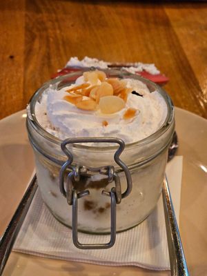 Dessert at Vegan Garden Budapest in Budapest