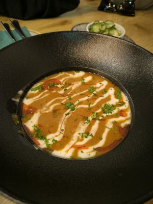 Bean Goulash at Vegan Garden Budapest in Budapest