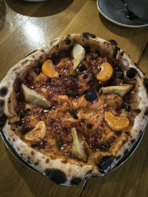 Pizza BBQ at Vegan Garden Budapest in Budapest