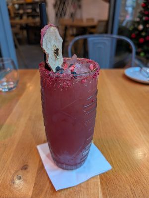 Bora Bora mocktail at Vegan Garden Budapest in Budapest