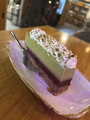 Pistachio mousse   at Vegan Garden Budapest in Budapest