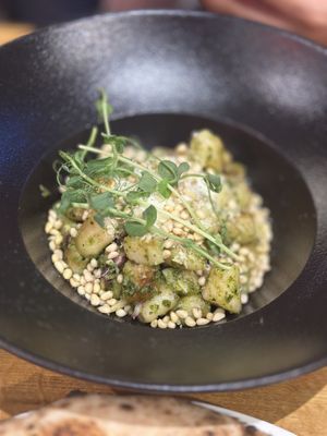 Pesto Gnocchi   at Vegan Garden Budapest in Budapest