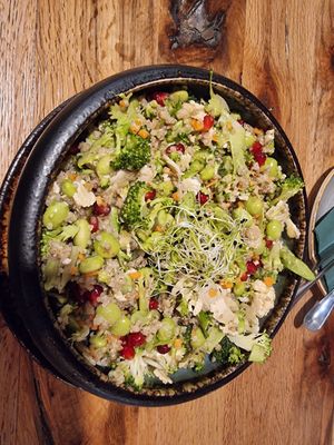 Super food salad at Vegan Garden Budapest in Budapest