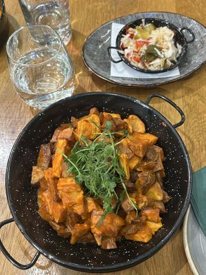 Hungarian “meat” stew   at Vegan Garden Budapest in Budapest