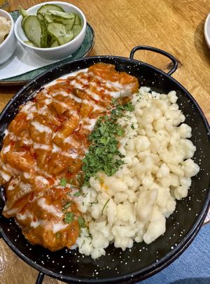 Mushroom Paprikash  at Vegan Garden Budapest in Budapest