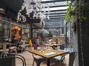 Outside room at Vegan Garden Budapest in Budapest