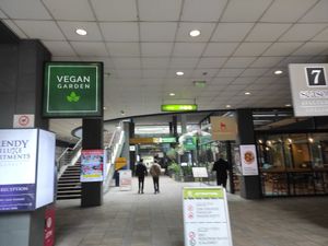 Entrance at Vegan Garden Budapest in Budapest