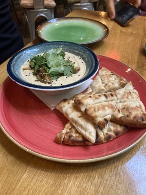 Cashew hummus - YUMMY  at Vegan Garden Budapest in Budapest