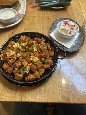 One of the Hungarian dishes - YUMMY  at Vegan Garden Budapest in Budapest