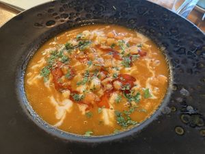 Bean goulash   at Vegan Garden Budapest in Budapest