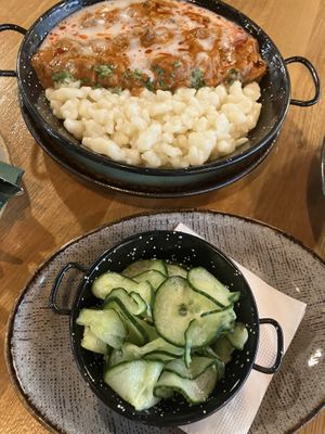 Mushroom paprikash   at Vegan Garden Budapest in Budapest
