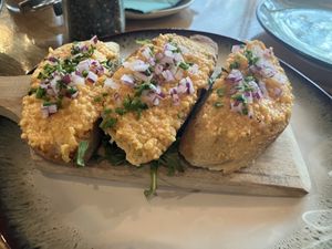 Cottage cheese spread - bland   at Vegan Garden Budapest in Budapest