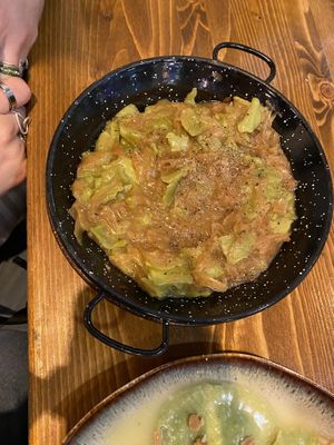 Cabbage Pasta  at Vegan Garden Budapest in Budapest