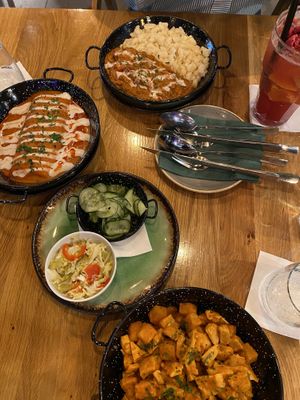 Traditional Hungarian food + Starter   at Vegan Garden Budapest in Budapest