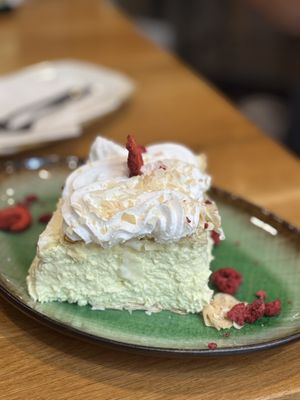 Hungarian cream cake   at Vegan Garden Budapest in Budapest