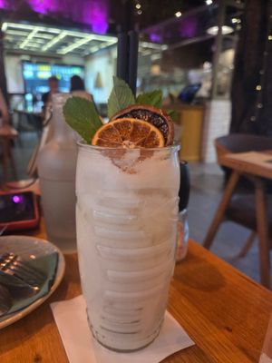 Virgin Pina Colada at Vegan Garden Budapest in Budapest