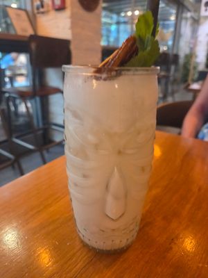 Virgin Pina Colada at Vegan Garden Budapest in Budapest