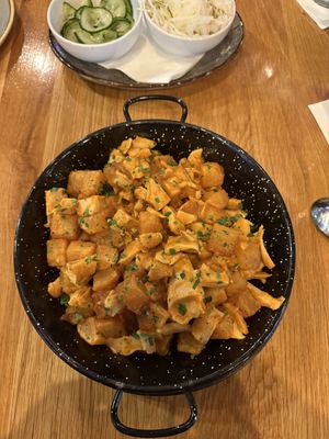 Vegan Brasoi Stew  at Vegan Garden Budapest in Budapest